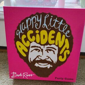 Bob Ross party game HAPPY LITTLE ACCIDENTS  New in box